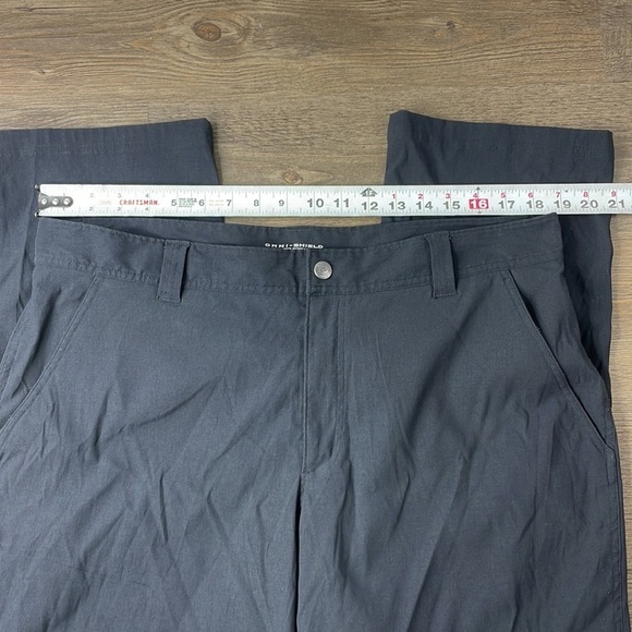 Columbia Mens Royce Peak Black OmniShield Articulate Knee Flex Nylon Pants 38x32 - Picture 5 of 15